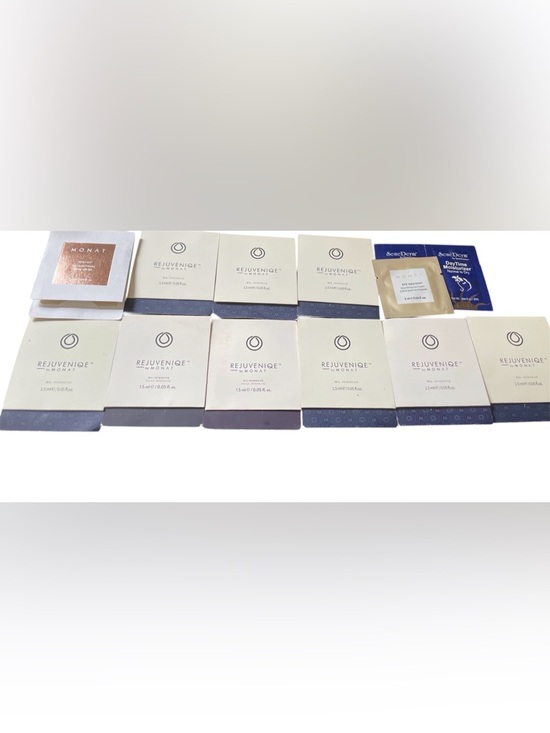MONAT GLOBAL Other - Rejuveniqe by Monat Oil Intensive Samples *9*pack,eye cream, age rewind,+ more!!